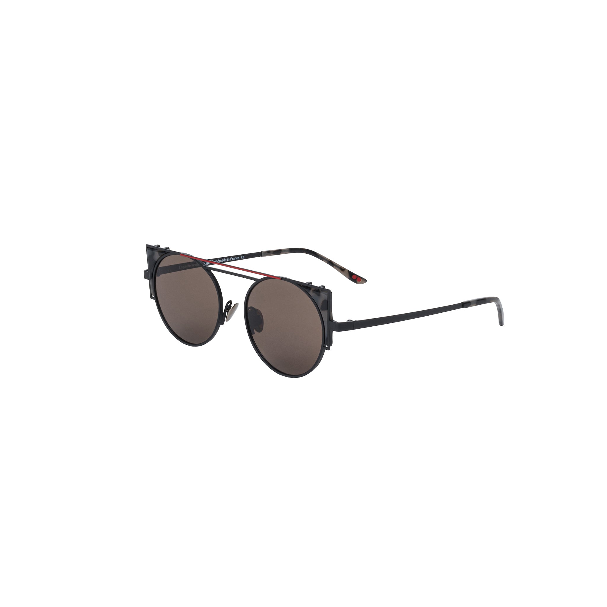 La Petite Lunette Rouge | Quatibas | Noir Argent